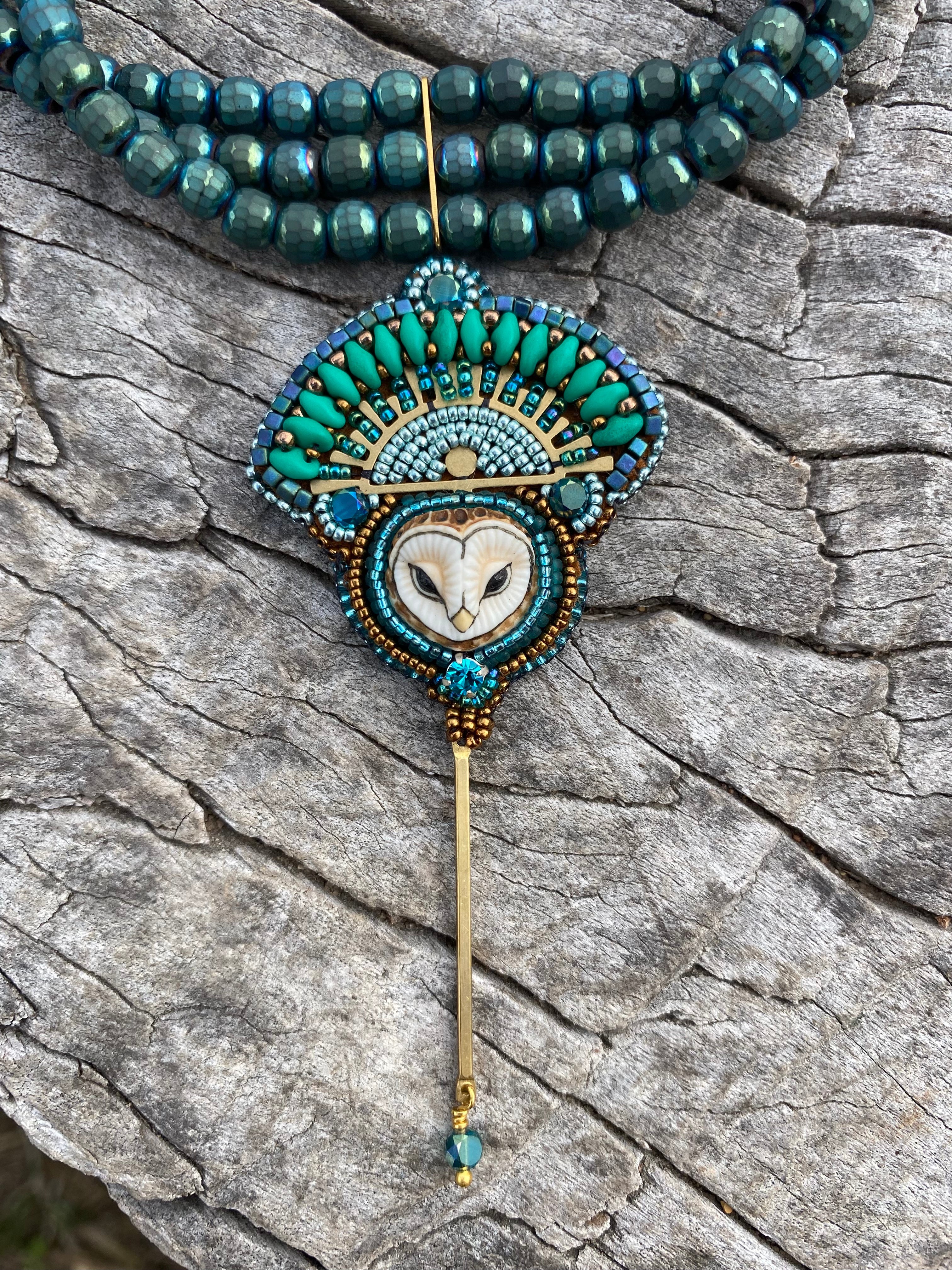 Changeable Owl Pendant