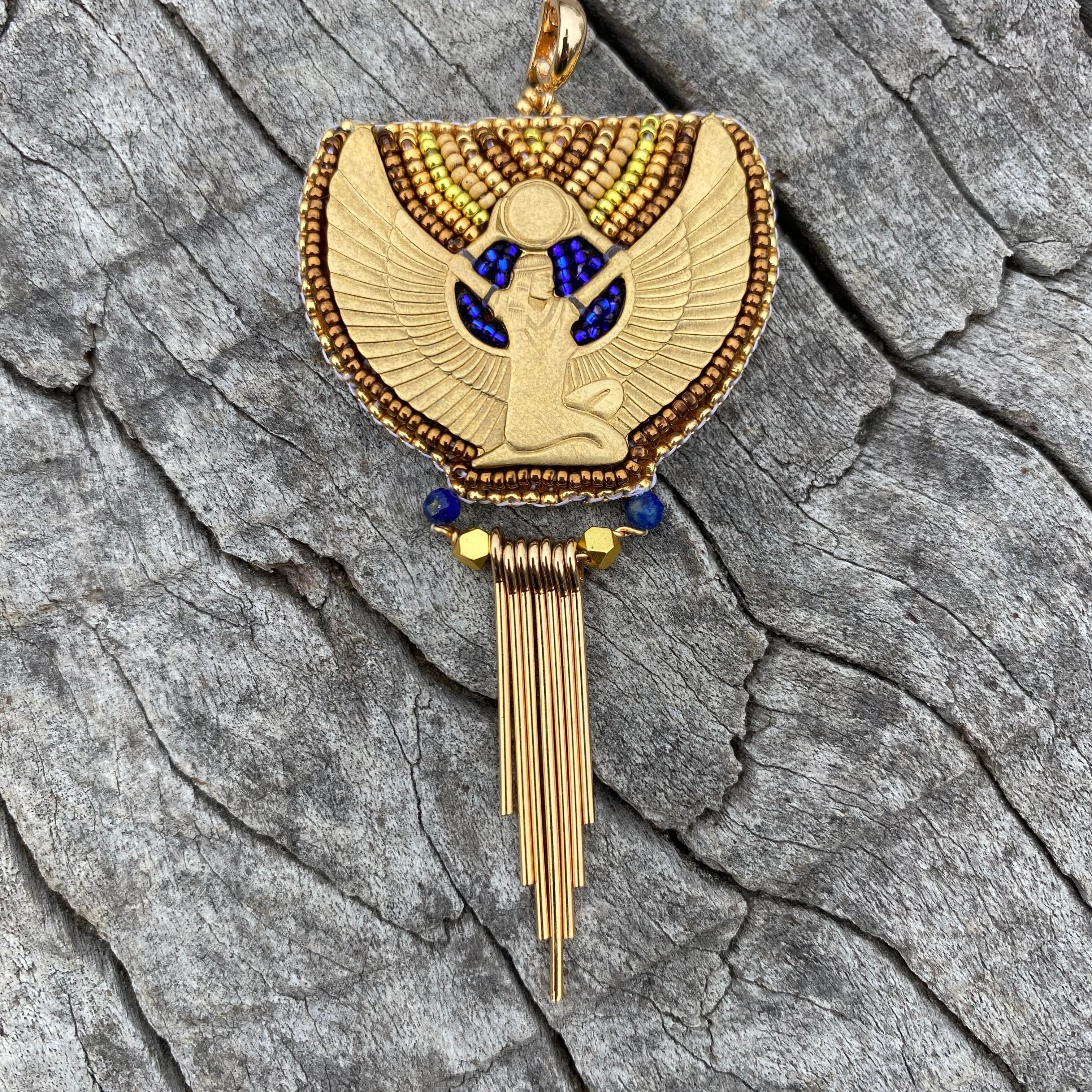 Winged Goddess Pendant