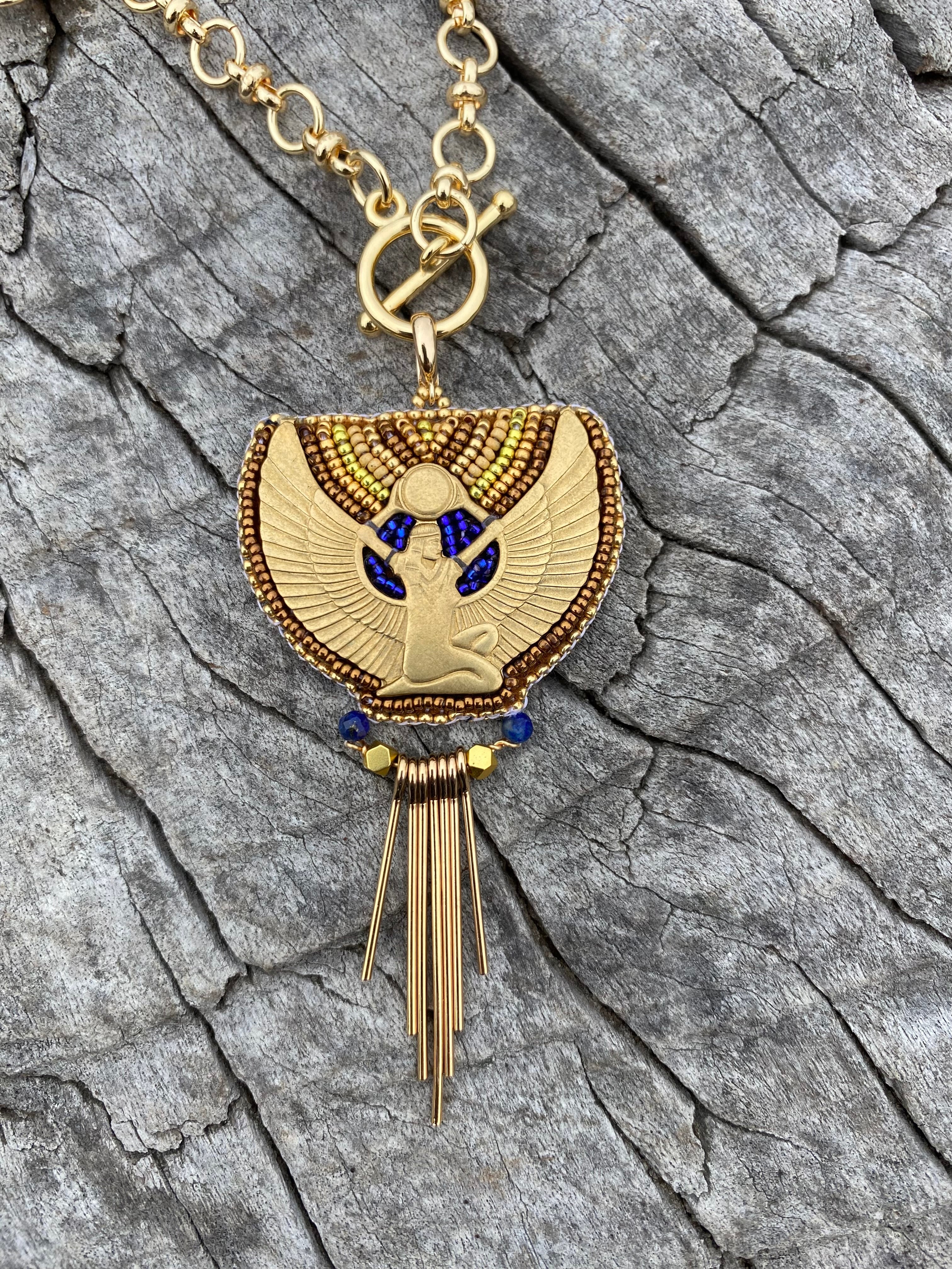 Winged Goddess Pendant