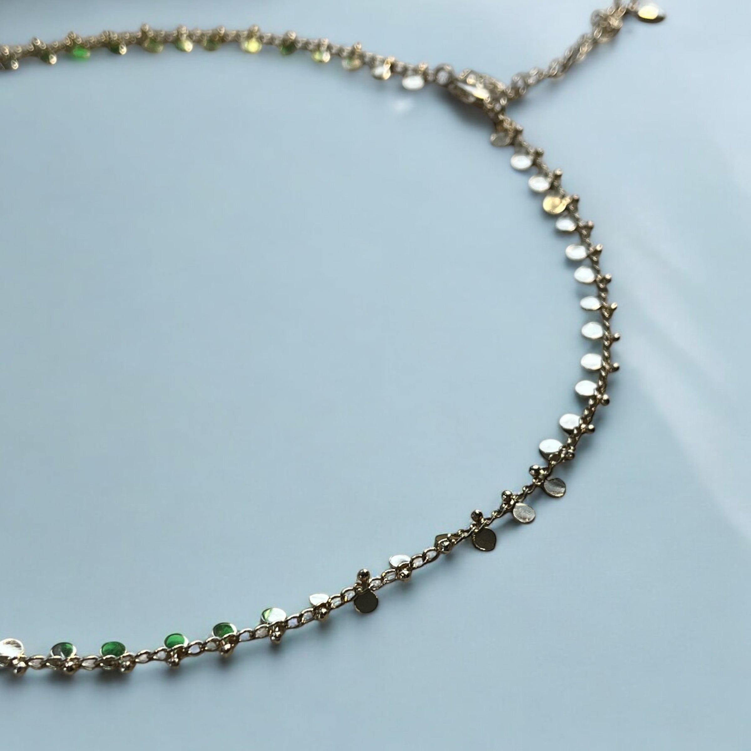 Boho delicate charm necklace