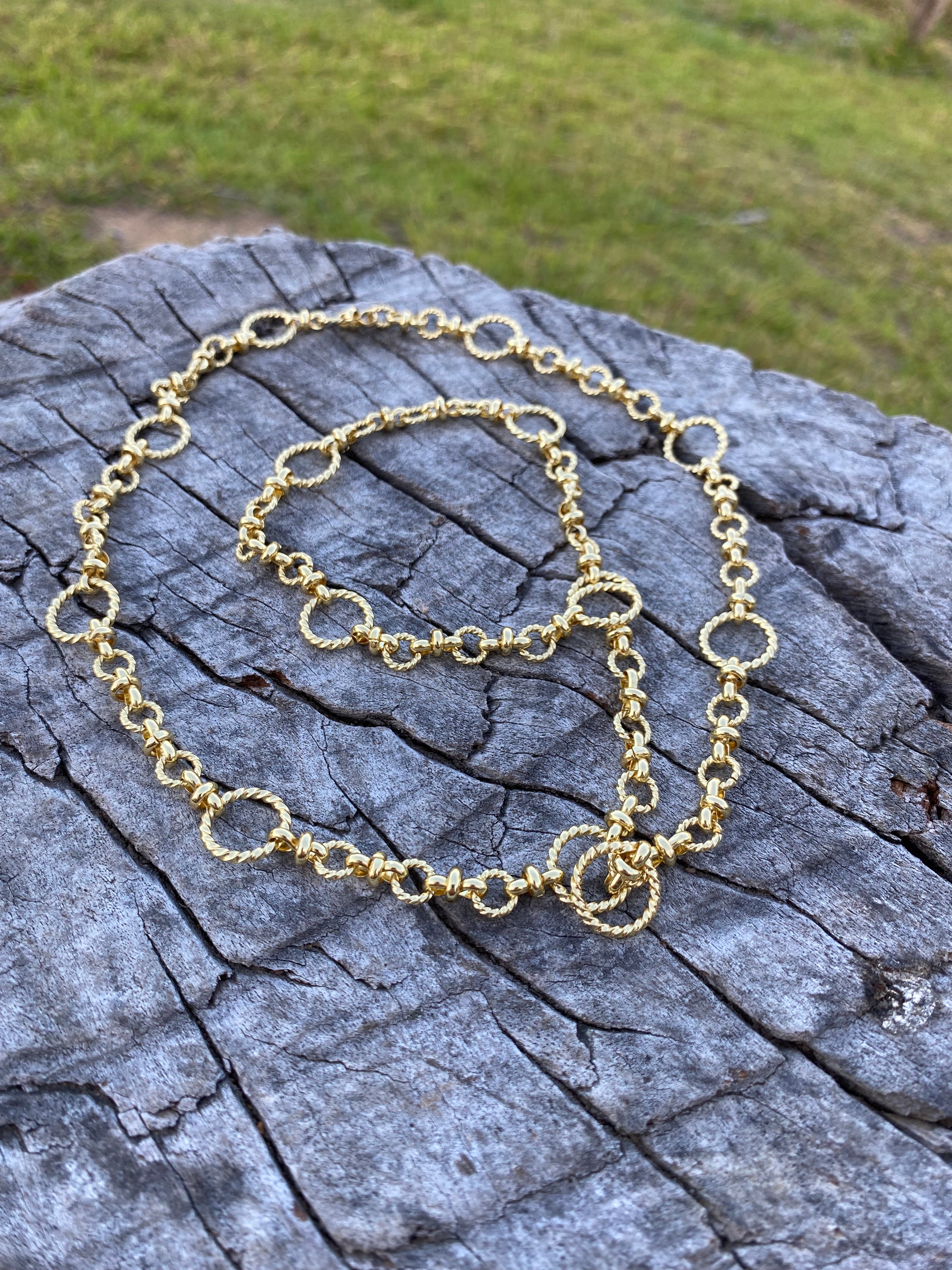 14k Gold Plated Decorative chain