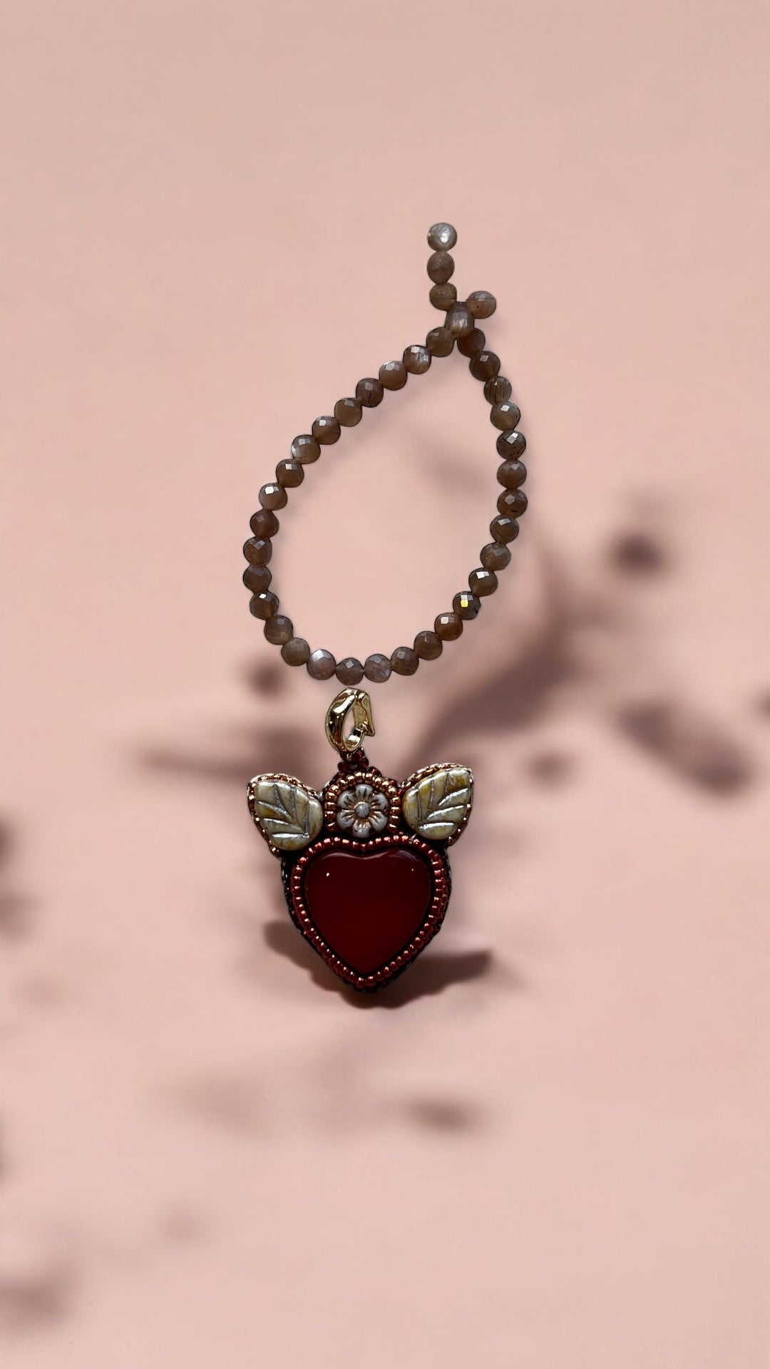 Rosarita Heart pendant