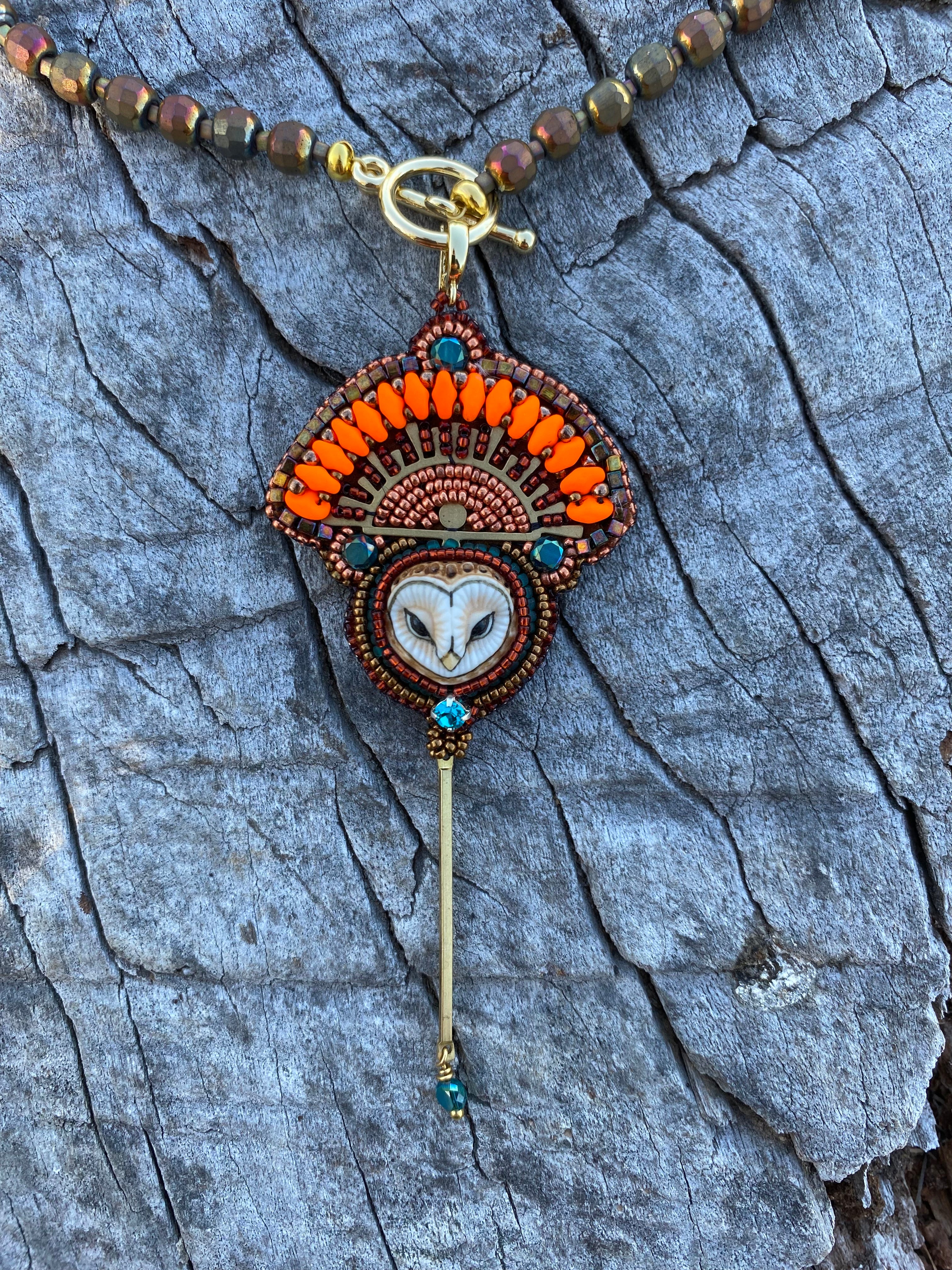 Changeable Owl Pendant