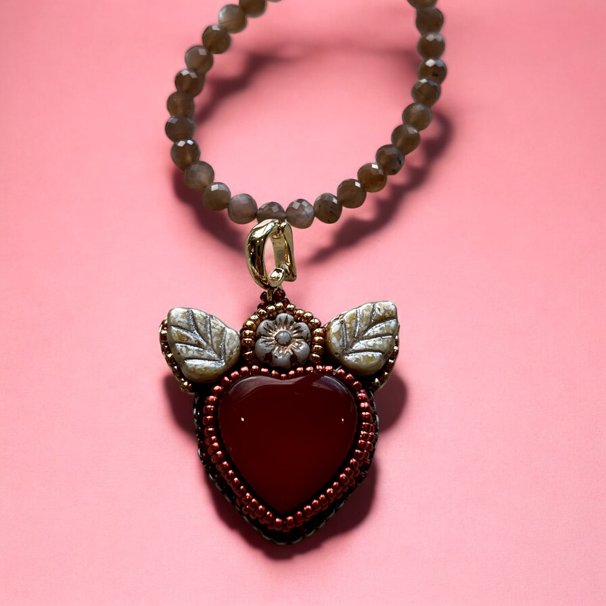 Rosarita Heart pendant