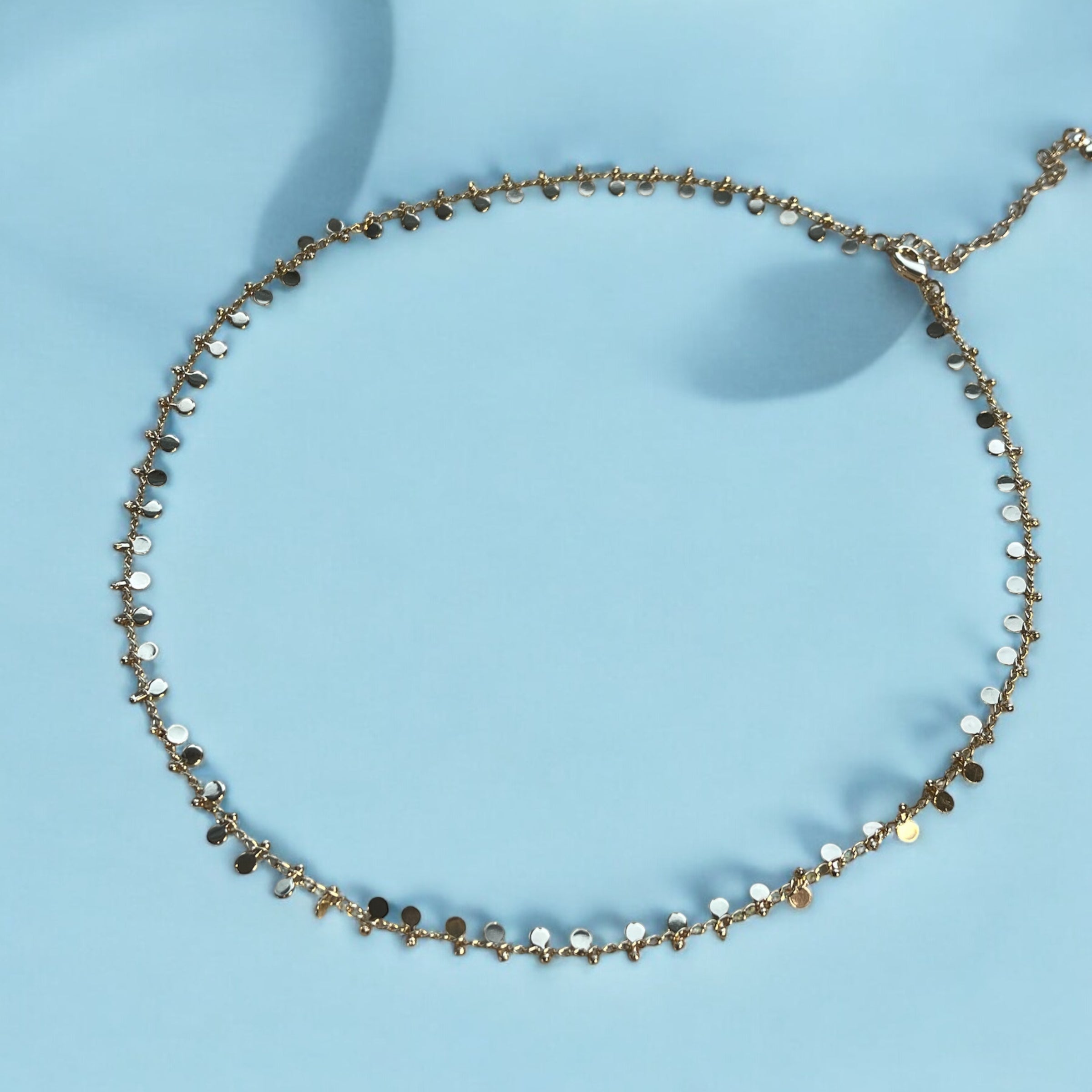 Boho delicate charm necklace