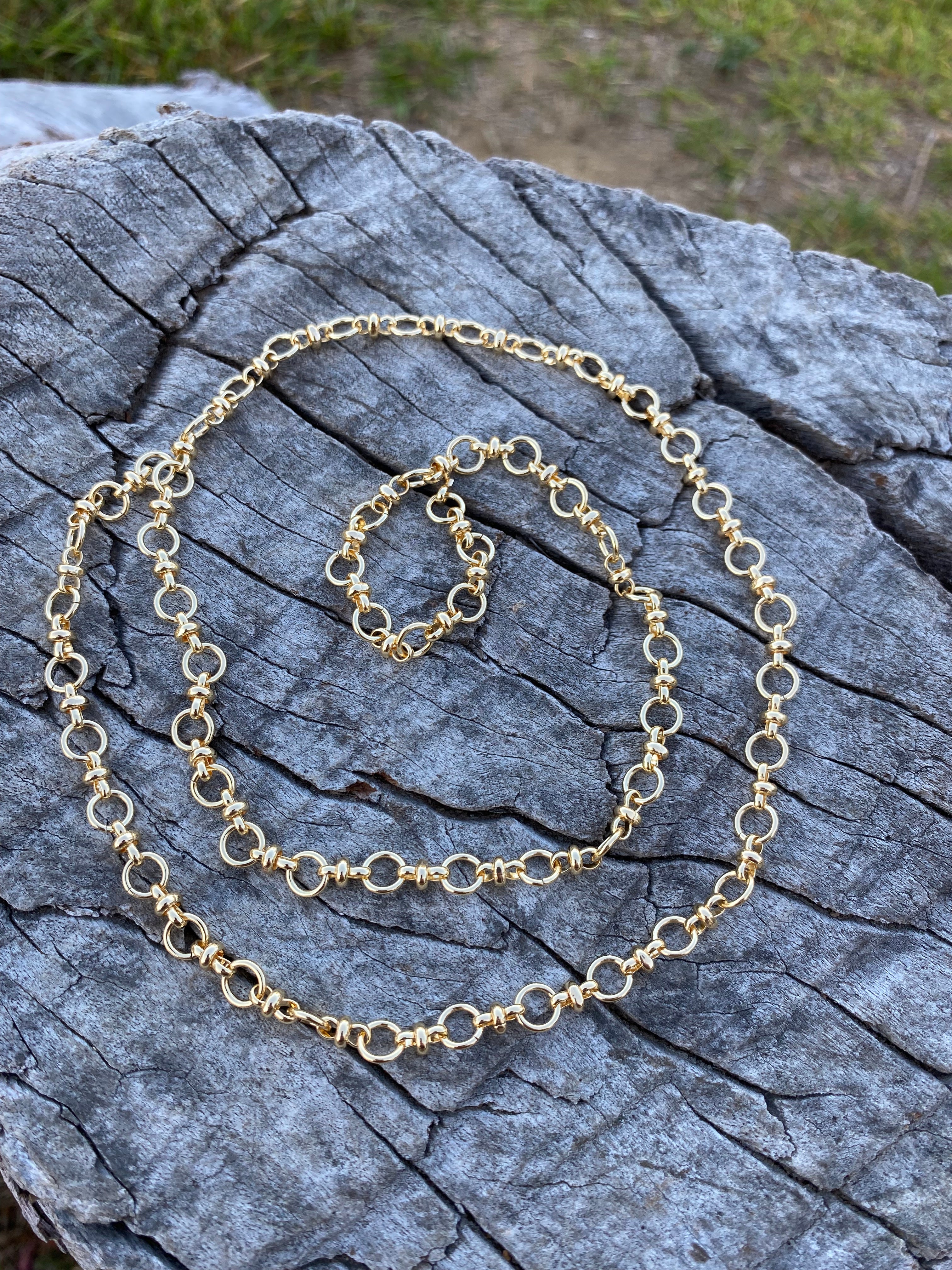 14k Gold Plated Link chain