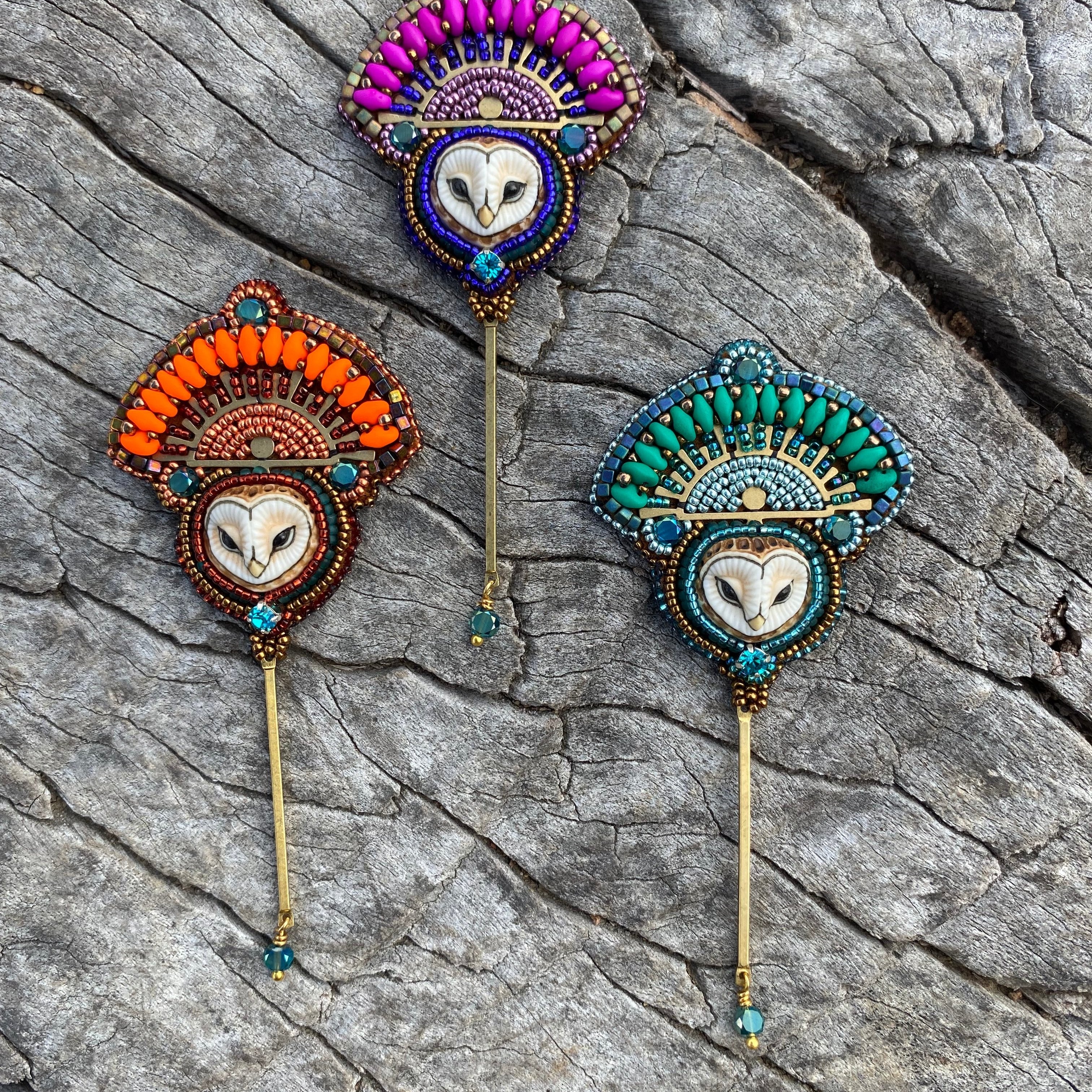 Changeable Owl Pendant