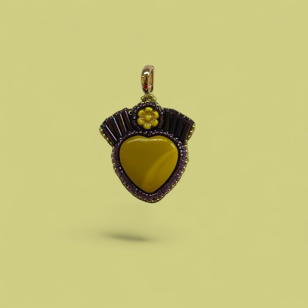 Yellow Rosarita pendant