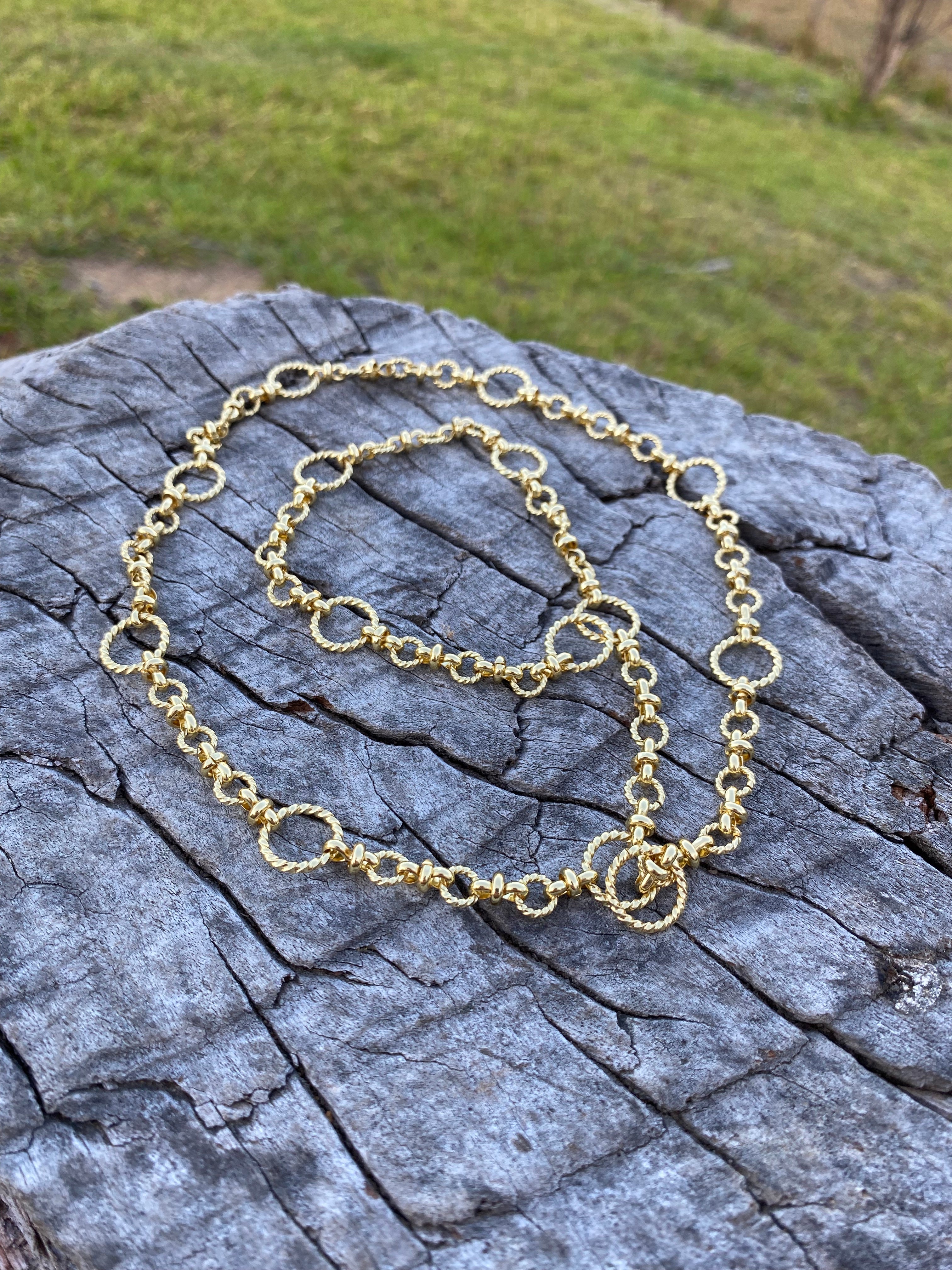 14k Gold Plated Decorative chain