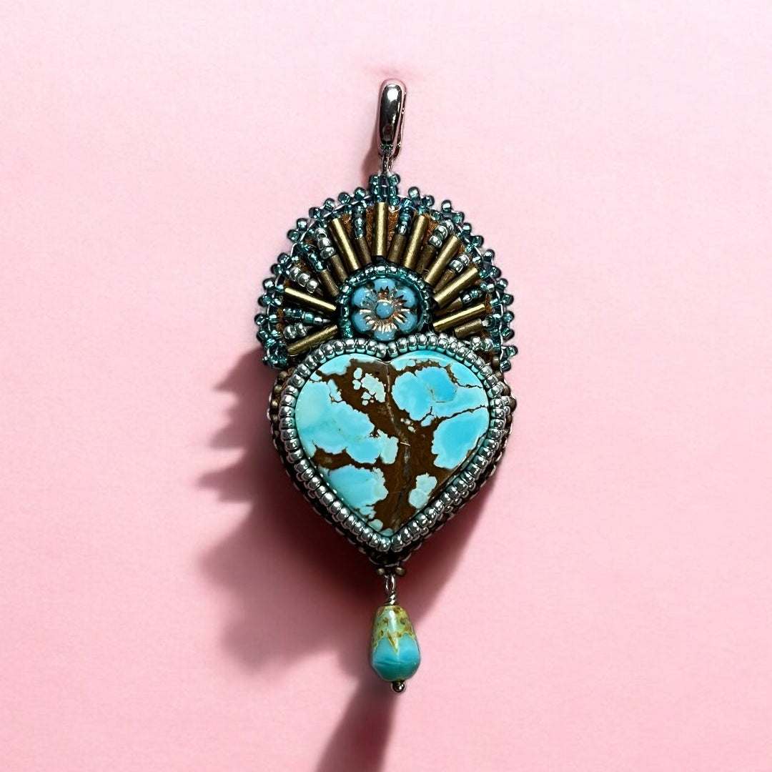 Gobi Desert Turquoise pendant