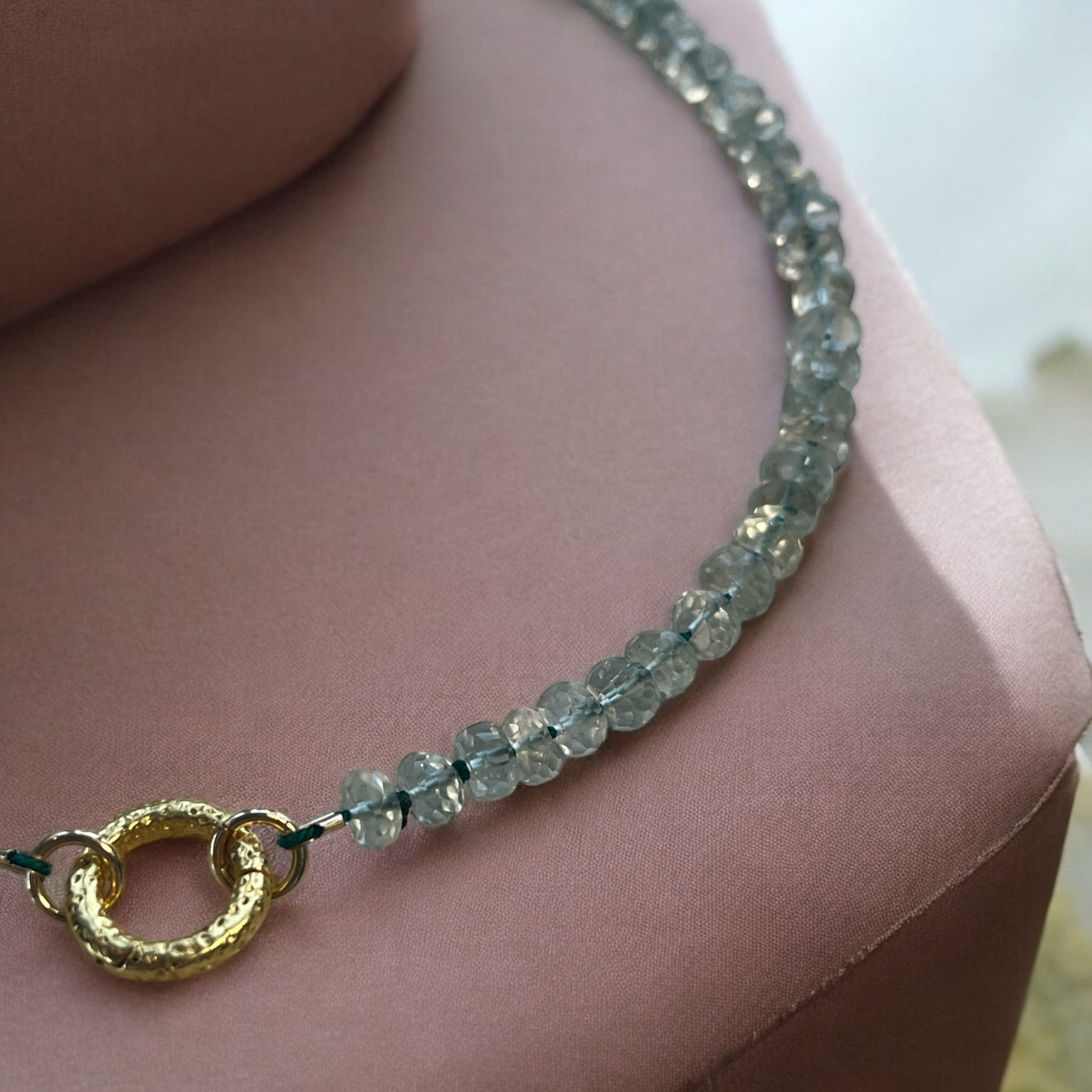 Green Amethyst Necklace