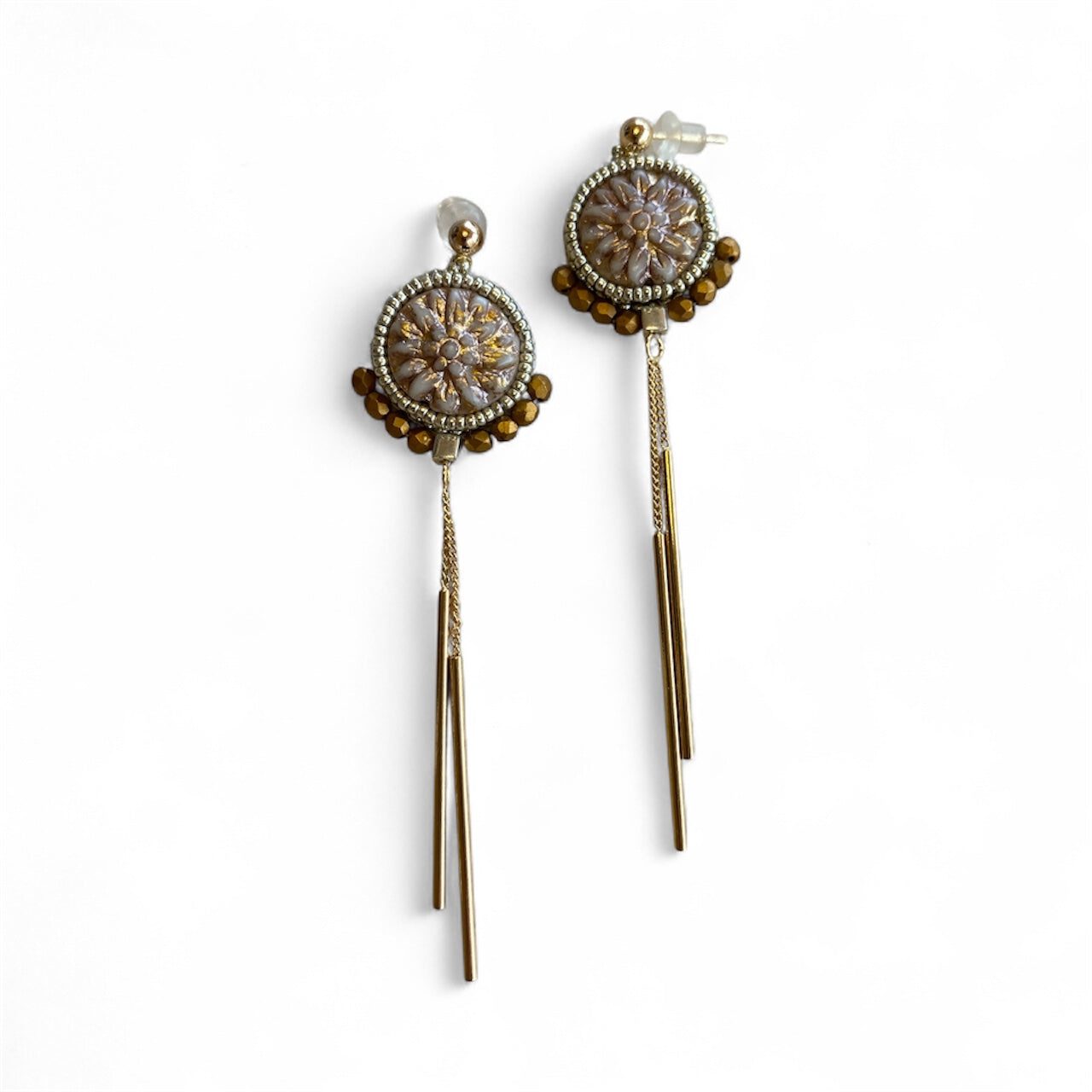 Gold Goddess Earrings