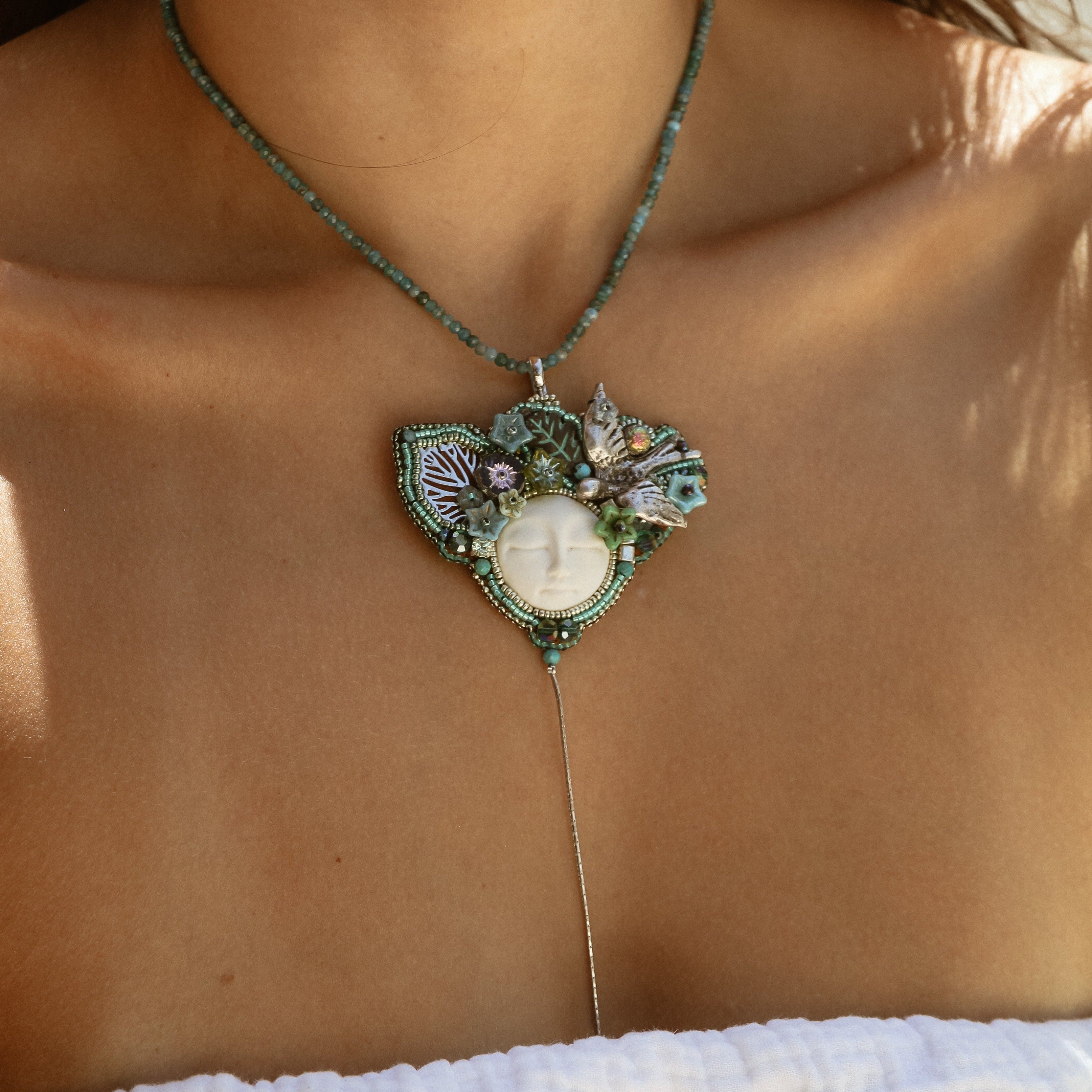 Ice Goddess Pendant - Made to order