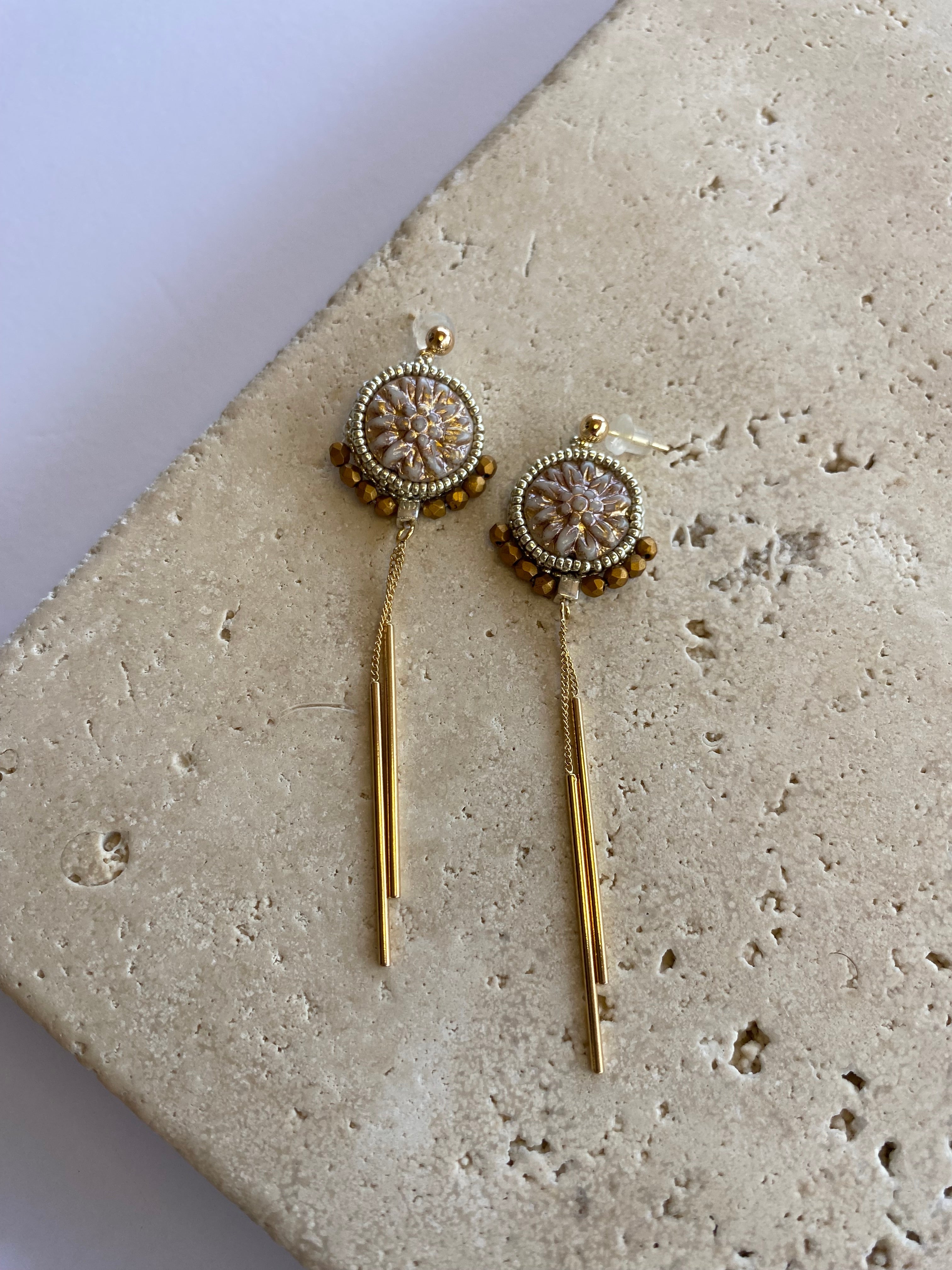 Gold Goddess Earrings