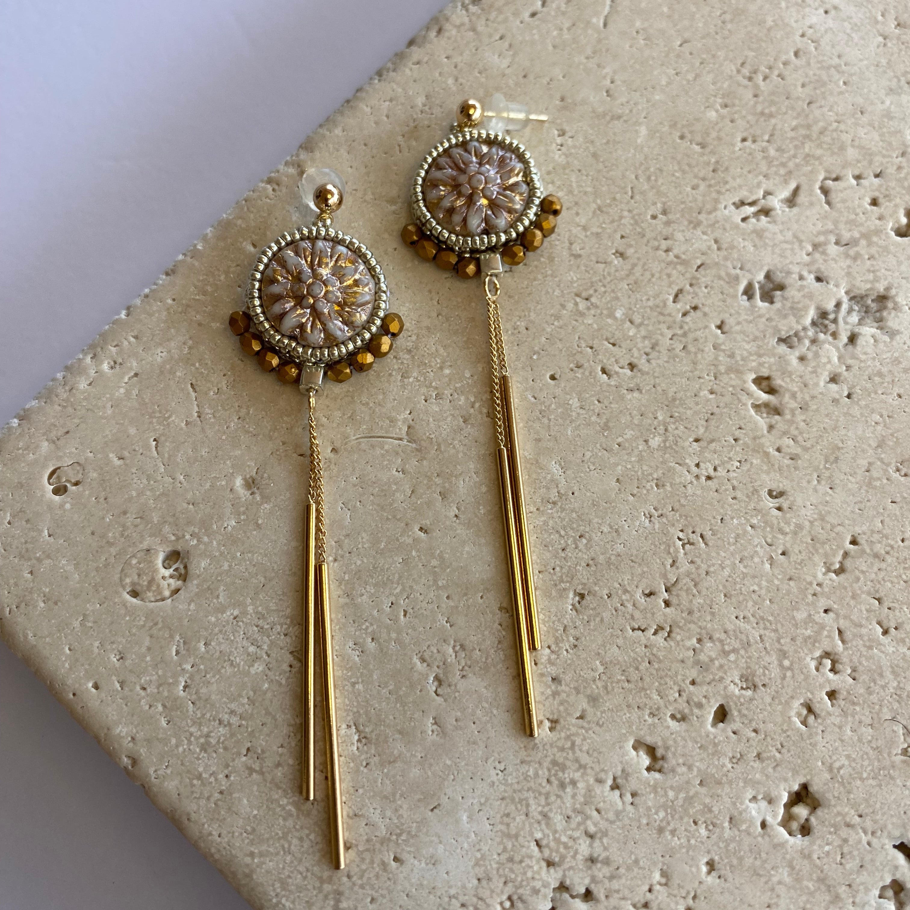 Gold Goddess Earrings