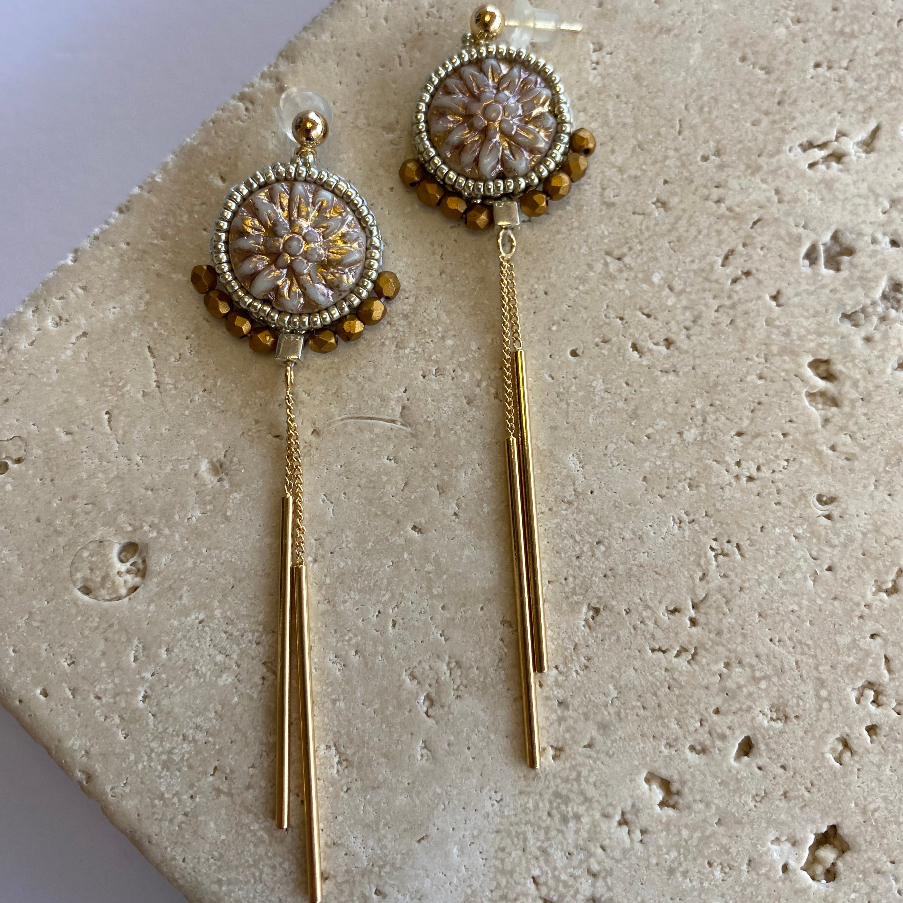 Gold Goddess Earrings