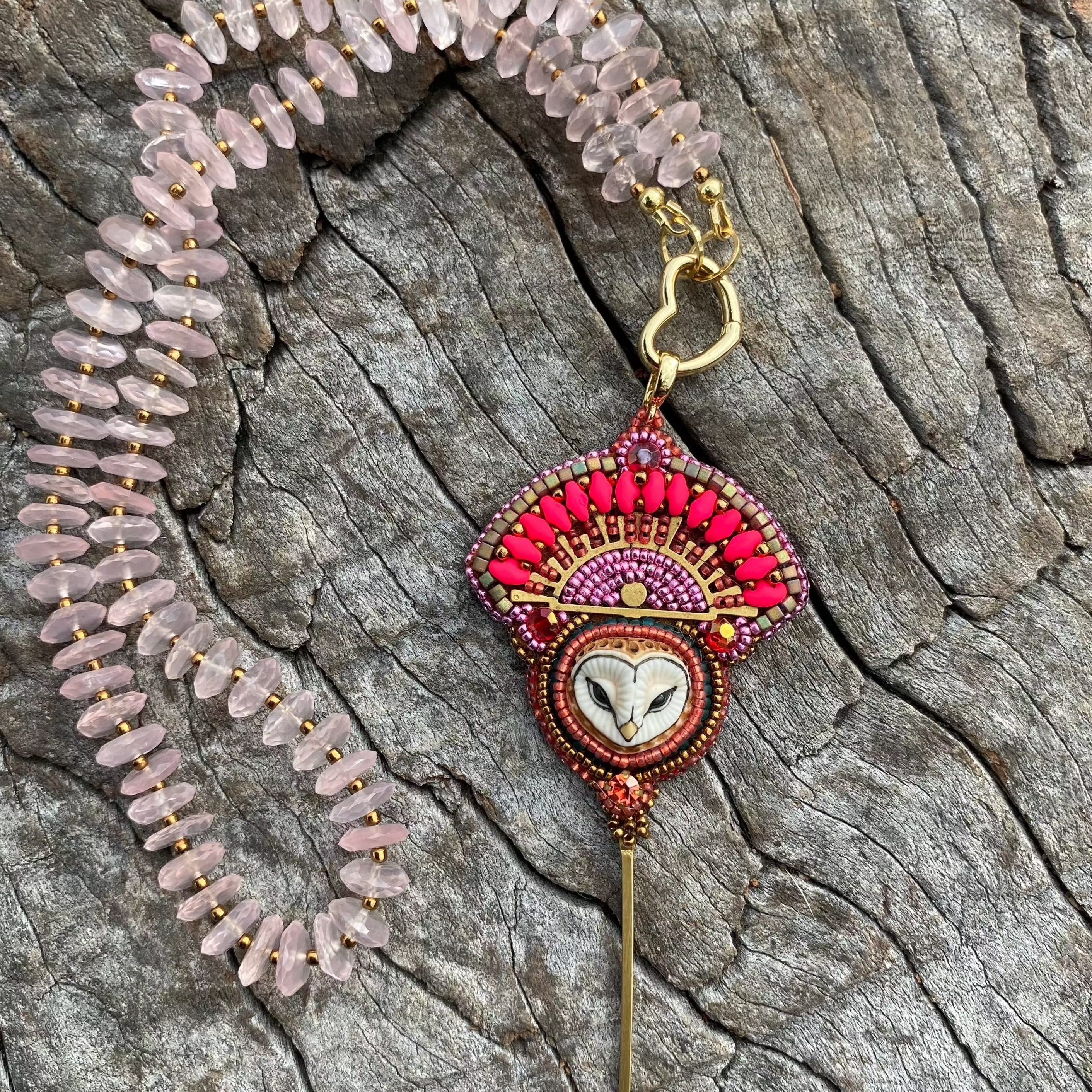 Changeable Owl Pendant