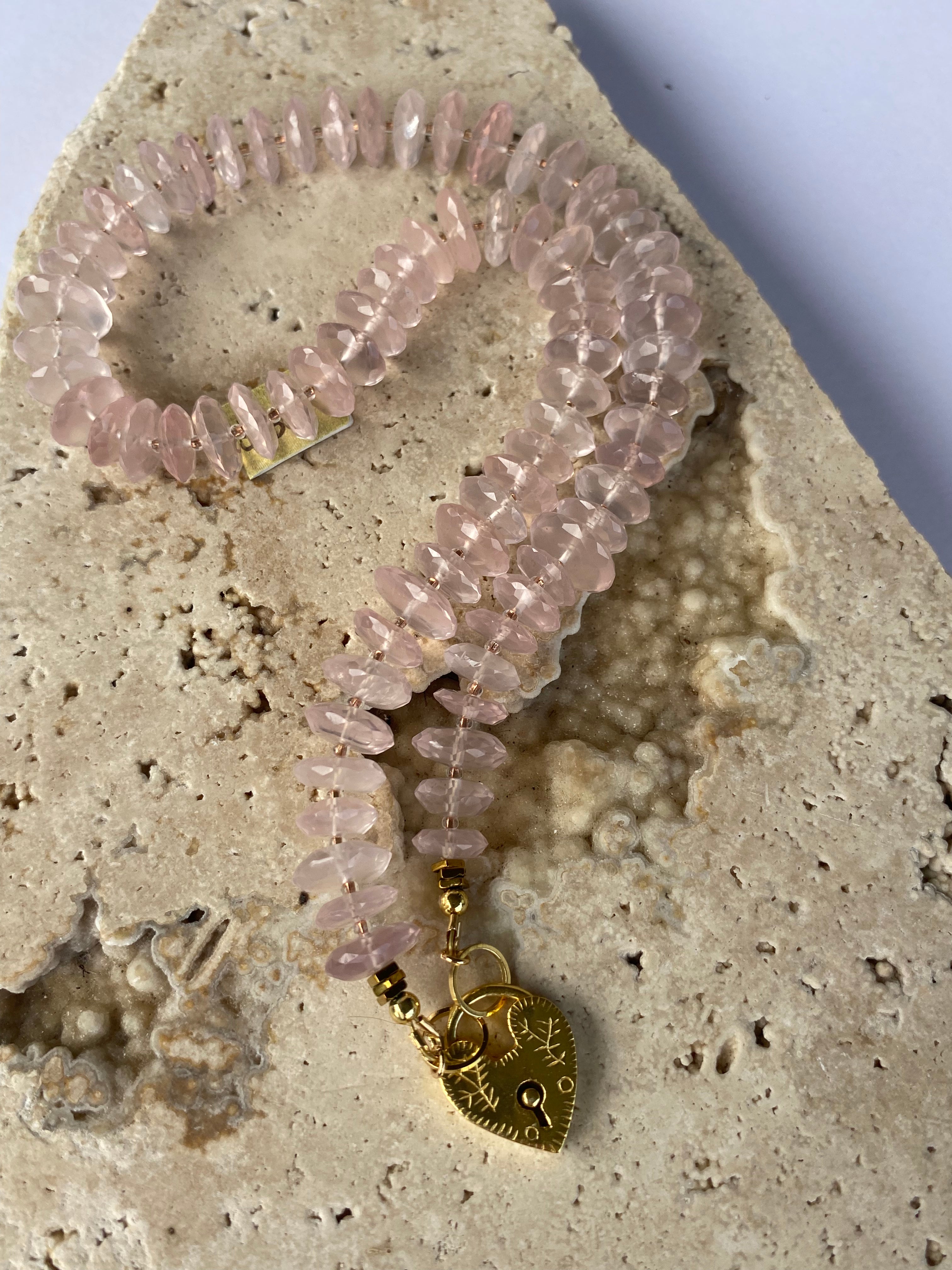 Rose Quartz necklace